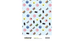 2 Fogli Carta da REGALO confezionamento - Instawrap Sweet Thing - 50x70cm