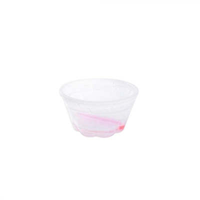 20 Coppe gelato Luminose BLU - Ciotole tonde in plastica per alimenti