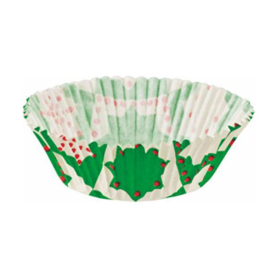 20 pirottini in carta Verde - NATALE decorazione stella di natale - Cupcake, muffin
