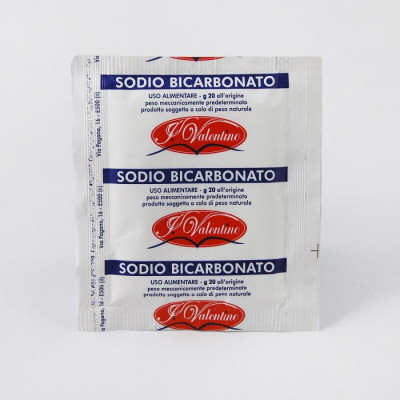 Bicarbonato di sodio PURISSIMO - 4 bustine da 20 gr SENZA GLUTINE