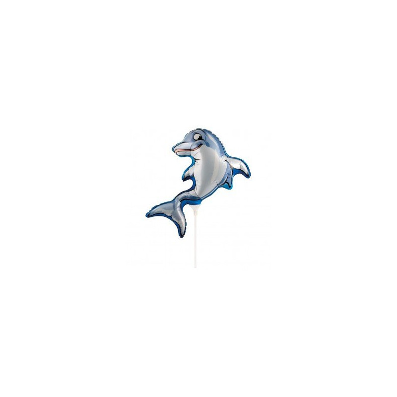Pallone Palloncino da bacchetta - Sagomato a Forma di Delfino