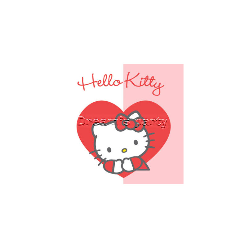 TOVAGLIOLO HELLO KITTY SWEET HEART 33X33  PZ 20