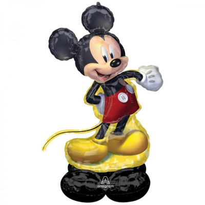 Pallone GIGANTE a TOPOLINO mickey mouse h132cm - PALLONCINO gonfiabile ad aria
